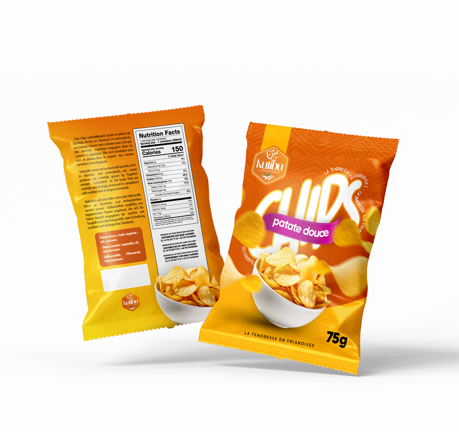 Chips Patates Douces